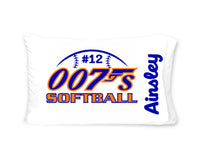 Custom Personalized Name & Number Pillowcase 20.5" x 30"