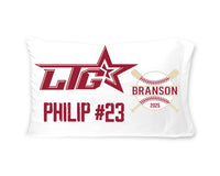 Custom Personalized Name & Number Pillowcase 20.5" x 30"