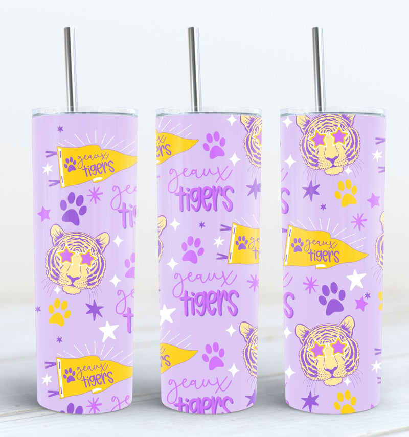 Geaux Tigers 20oz Tumbler