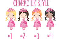 Personalized Princess Pillowcase