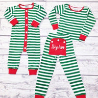Personalized Toddler Holly Jolly Pajamas